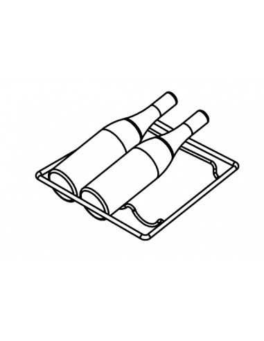 Stainless steel grid bottle n°3