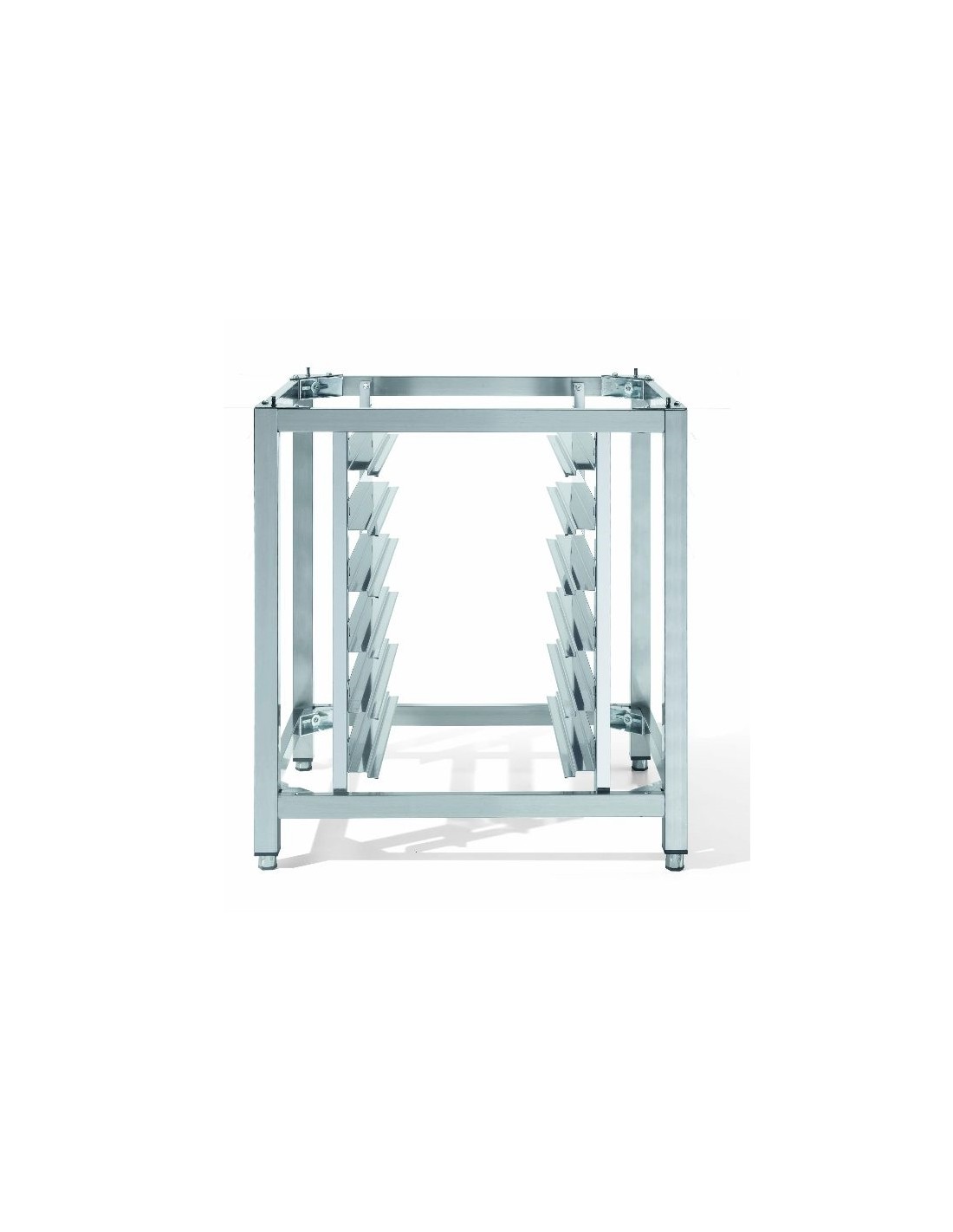 Oven support - For STR6-STR10 oven - Stainless steel structure - Supplied with assembly kit - Dimensions 79 x 73.5 x