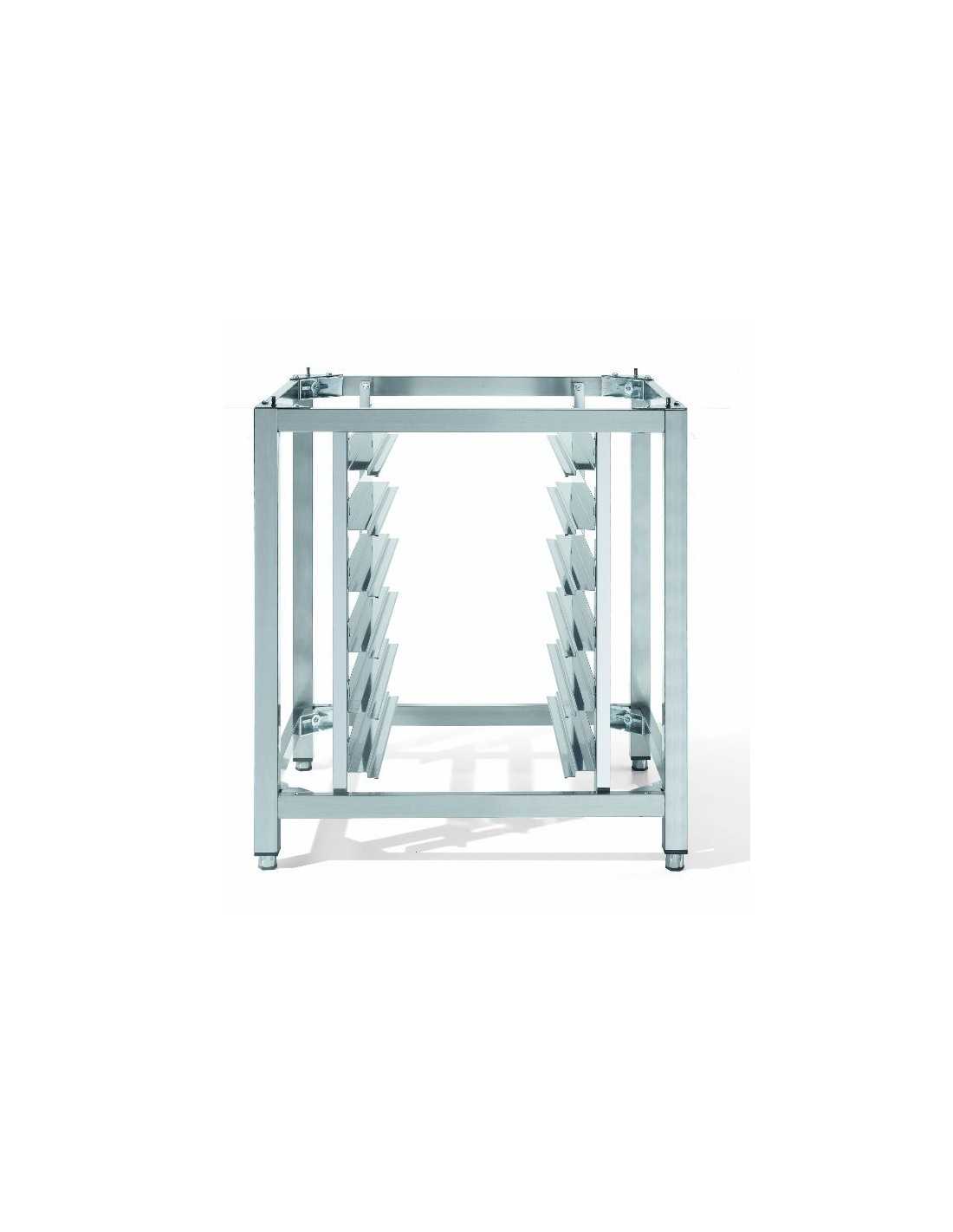 Oven support - For STR6-STR10 oven - Stainless steel structure - Supplied with assembly kit - Dimensions 79 x 73.5 x