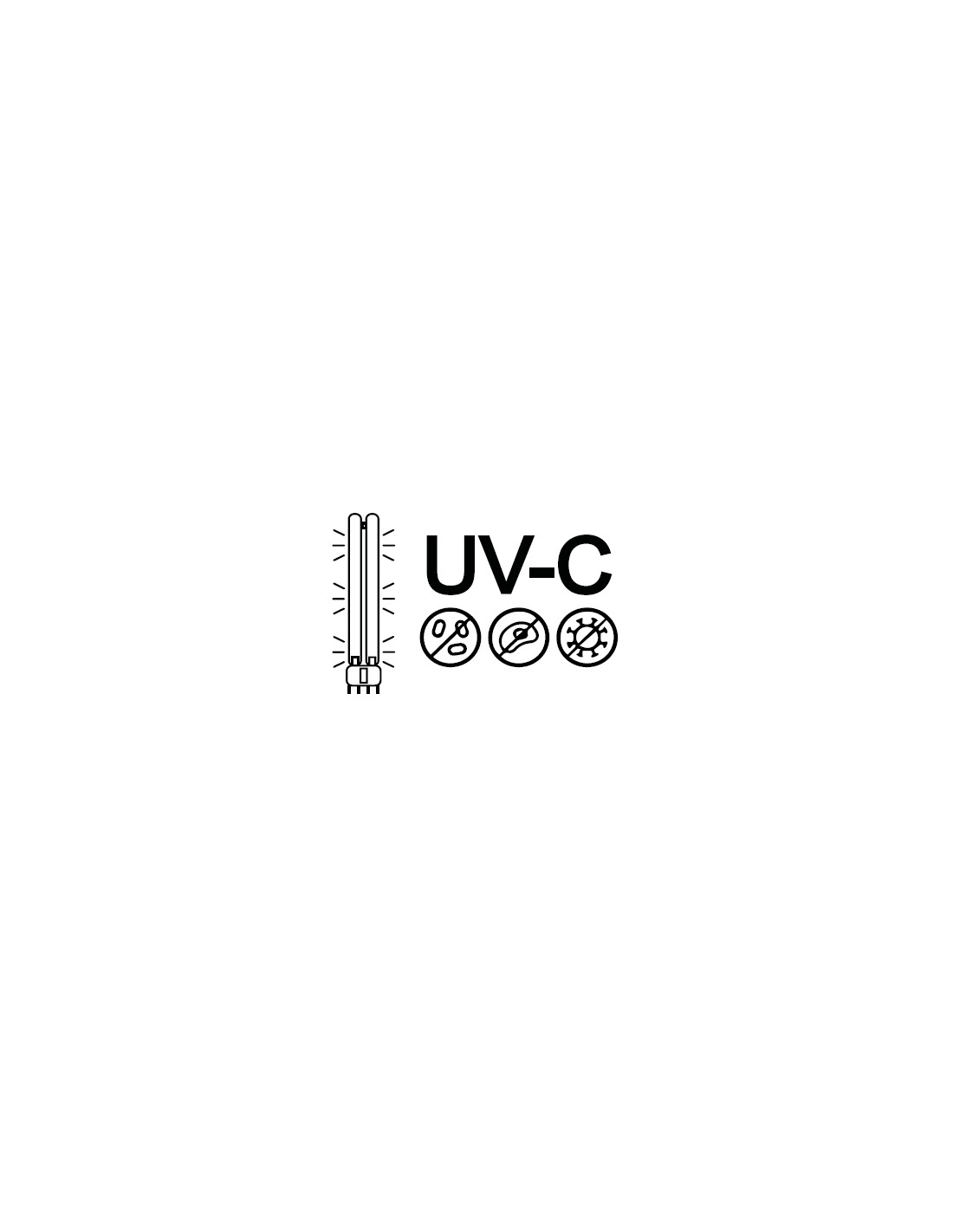 Germicidal UV-C lamp