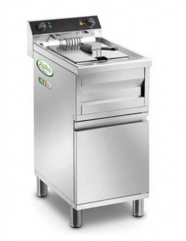 Electric fryer - Capacity Lt.12 + 12 - Cm 80 x 70 x 96 h