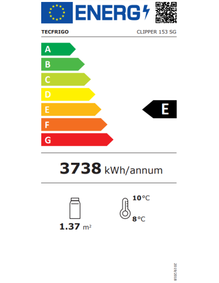 Refrigerated display - cm 150 x 50 x 135h