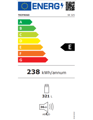 Congelatore orizzontale - Capacità Lt. 321 - cm...