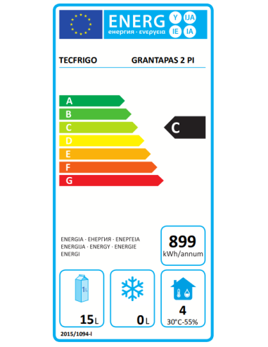 Vetrina refrigerata - cm 100.5 x 60.3 x 44.1 h