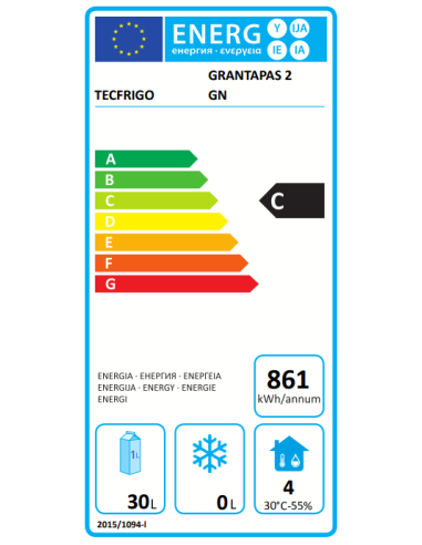 Vitrina refrigerada - cm 100,5 x 60,3 x 44,1 h