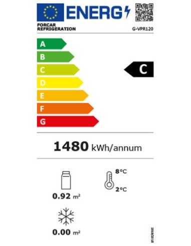 Espositore refrigerato- Ventilato - Capacità...