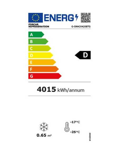 Freezer cabinet - Capacity lt 578 - cm 68 x 63 x 213 h