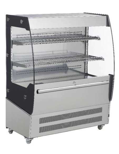 Refrigerated Wall Display - Ventilated - Capacity lt 200 - cm 100 x 56 x 125 h