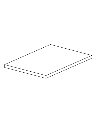 Lower additional shelf with reinforcement omega...