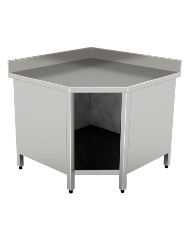 Cupboard table AISI 304 - Alzatina - No shelf -...