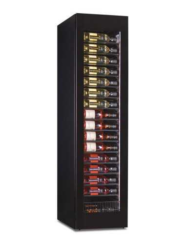 Espositore vino - Temperatura +2 +20°C - cm 45 x 69 x 180 h