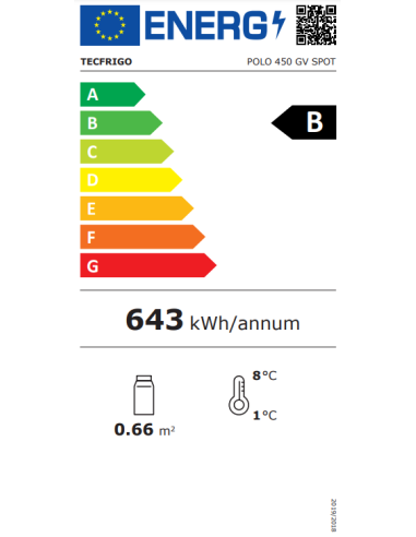 Refrigerated display - Temperature +2/+°C -...