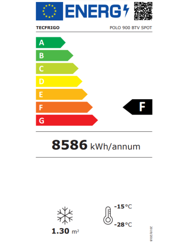 Refrigerated display - Temperature -24/-18°C -...