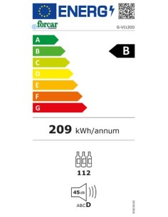 Vitrina de vinos - Temperatura +5° / +18° C - +12° /... 2