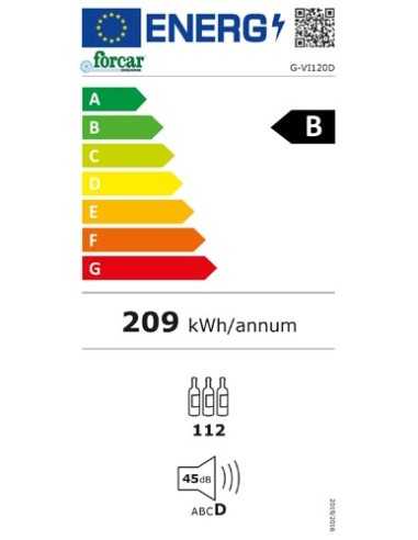 Vitrina de vinos - Temperatura +5° / +18° C -...