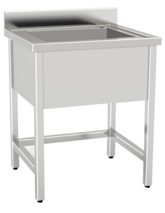 Lavello a giorno - Profondità 60 - N. 1 vasca -... 2