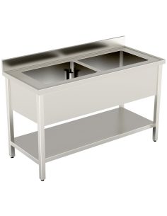 Lavender with shelf - Depth 60 - N. 2 tanks - Dimensions... 2