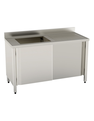 Locked sink - Depth 60 - N. 1 tub -...