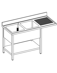 Lavender - Ripiano - Profundidad 70 - N. 2 tanques -... 2