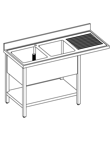 Lavender - Ripiano - Depth 70 - N. 2 tanks -...