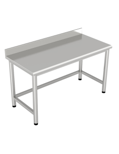 Table per day AISI 304 - Alzatina - Depth 70 cm