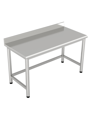 Table per day AISI 304 - Alzatina - Depth 80 cm