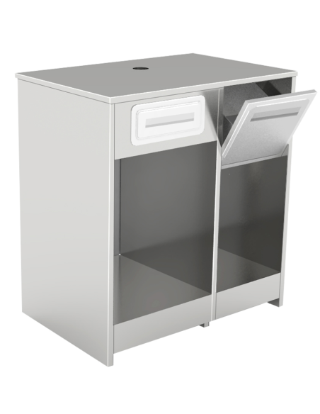 Retro base neutra - cm 100 x 57 x 110 h