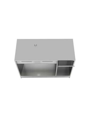 Retro base neutra - cm 150 x 57 x 110 h