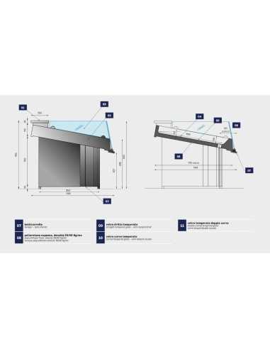 Refrigerated counter - For fish - Motor...