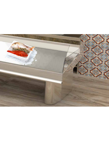 Refrigerated counter - For fish - Motor...