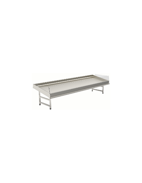 Refrigerated counter - For fish - Motor excluded - cm 125 x 116,8 x 90 h