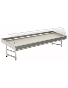 Refrigerated counter - For fish - Without motor -... 2