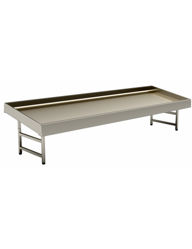 Neutral bench - For fish - Without glass - cm 187.5 x 111 x 90h