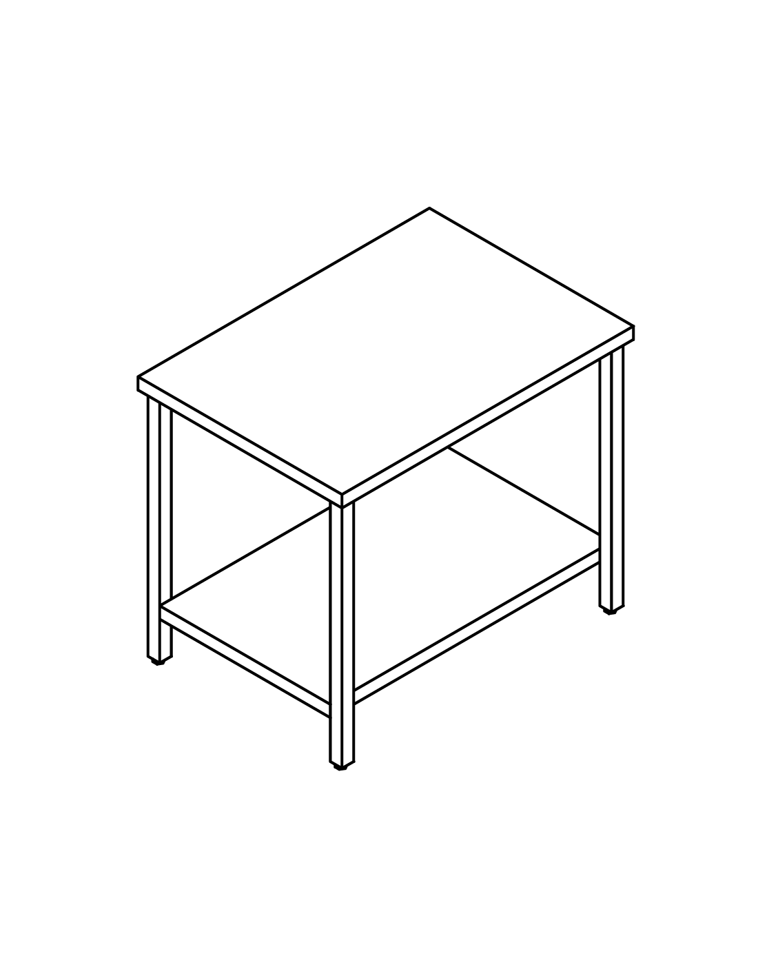 Open table