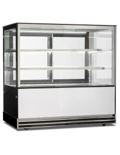Refrigerated panoramic glass - For pastry - Ventilated -... 2