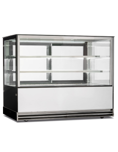 Vetrina pasticceria refrigerata ventilata a 4 lati vetro... 2