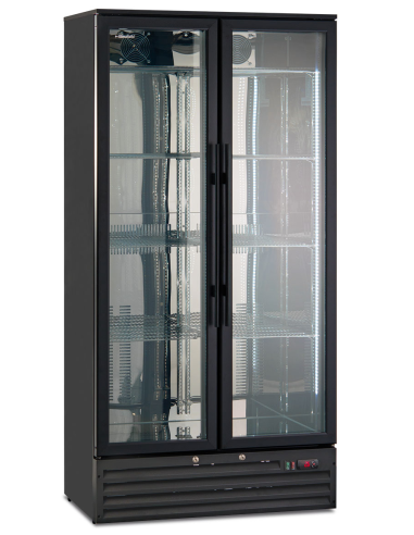 Vitrina refrigerada para vino color negro – 477...