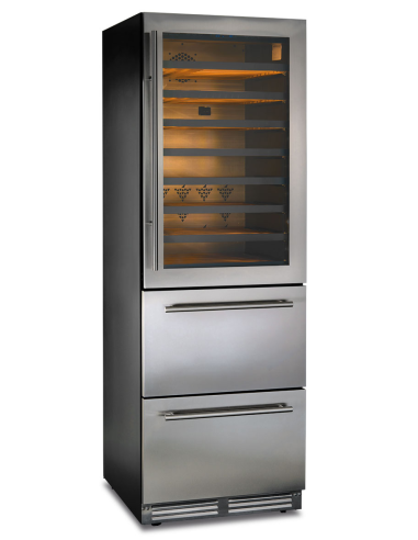 Espositore vino - Temperatura +2 + 20°C/+0°C...