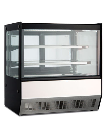 Pastry glass - Ventilated - Temperature 0 °C / +18 °C - Capacity 120 lt - Dimensions cm 70 x 56 x 73 h