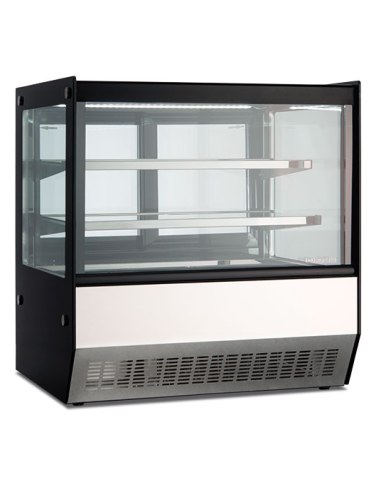 Cristal de pastelería - Ventilado - Temperatura 0 °C / +18 °C - Capacidad 120 lt - Dimensiones cm 70 x 56 x 73 h