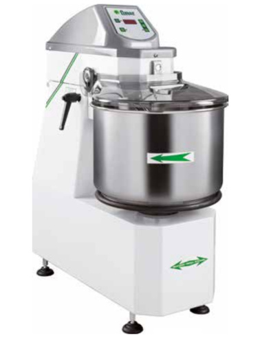 Impastatrice a spirale - Capacità 12 kg/16 lt - cm 63.2 x 32 x 75/93.2h