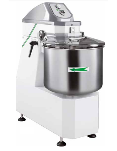 Spiral mixer - Capacity 12 kg/ 16 lt - cm 63.2 x 32 x 75/93.2h