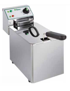 Freidora eléctrica - Capacidad 6 lt - cm 17.5 x 42.6/57.3... 2