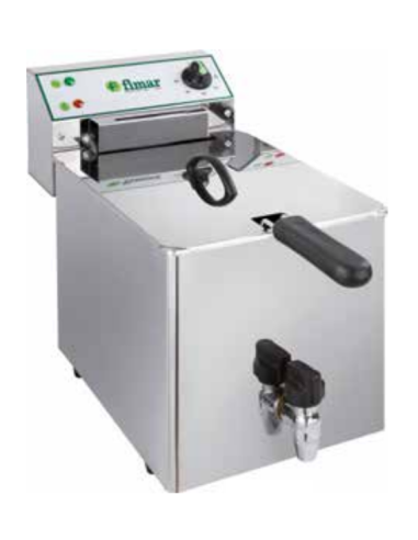 Electric fryer - Capacity lt 12 - cm 26.5 x 51.9/62.3 x 35.9 h