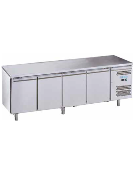 Refrigerated table - N. 4 doors - cm 223 x 70 x 85 h Refrigerated table - N. 4 doors - cm 223 x 70 x 85 h