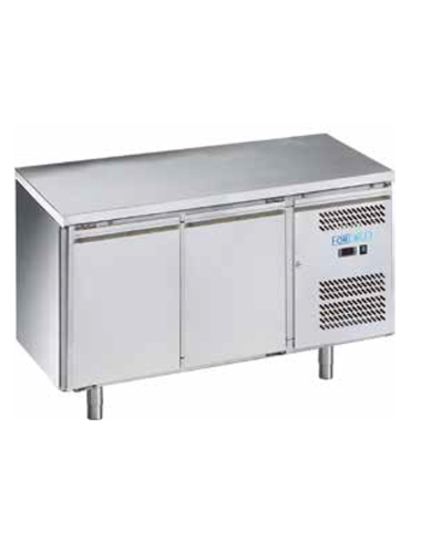 Refrigerated table - N. 2 doors - cm 136 x 70 x 85 h