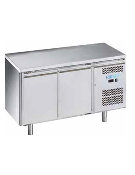 Tavolo refrigerato - N. 2 porte - cm 136 x 70 x 85 h Tavolo refrigerato - N. 2 porte - cm 136 x 70 x 85 h