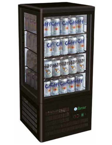 Refrigerator cabinet - Capacity lt 68 - cm 42.8 x 38.6 x 92.4h