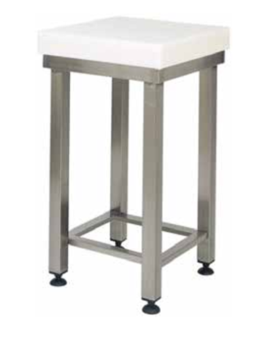 Polyethylene strain - Stainless steel stool - Dimensions various