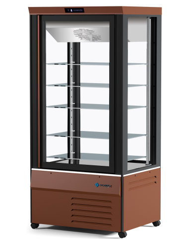 Refrigerated display case - Capacity 550 lt - cm 89 x 72 x 187 h
